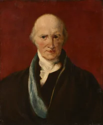 Retrato de Benjamin West, 1818 ou mais tarde.