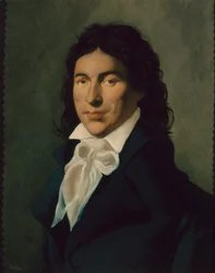 Retrato de Camille Desmoulins 1760-1794, c. 1790.