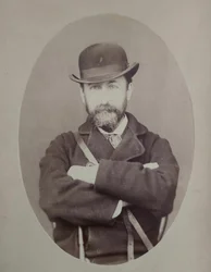Retrato de Camille Saint-Saens 1835-1921, 1870.