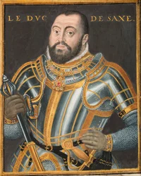 Retrato do duque Johann Friedrich I 1503-1554, eleitor da Saxônia, ca. 1550