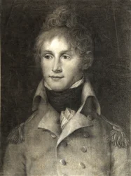 Retrato do imperador Alexandre I 1777-1825, início do século XIX