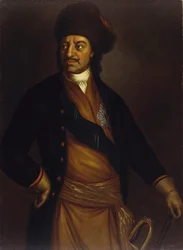 Retrato do imperador Pedro I, o Grande 1672-1725, primeiro terço do século XVIII