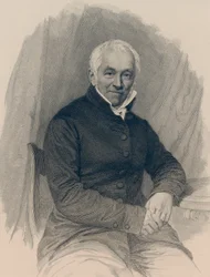 Retrato de Ernst Moritz Arndt 1769-1860.