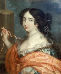 Retrato de Francoise d&39;Aubigné 1635-1719, Madame Scarron, c. 1670.