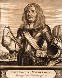 Retrato de Frederick William 1620-1688, eleitor de Brandemburgo, duque da Prússia, 1675.