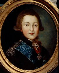 Retrato do Grão-Duque Alexander Pavlovich da Rússia