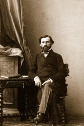 Retrato de Guiseppe Verdi 1813-1901.