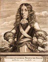 Retrato de Henry Casimir II 1657-1696, Príncipe de Nassau-Dietz, 1675.