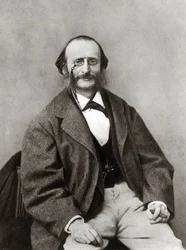 Retrato de Jacques Offenbach 1819-1880, ca 1865.