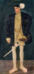 Retrato de Johann V Hanns do Liechtenstein.