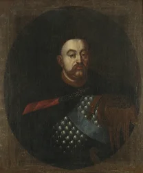 Retrato de João III Sobieski 1629-1696, rei da Polônia e grão-duque da Lituânia, ca 1685