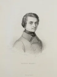 Retrato de Louis Blanc 1811-1882, 1845.