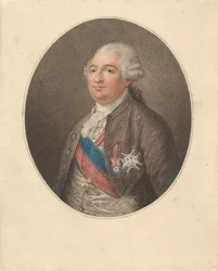 Retrato de Luís XVI, final do século XVIII.