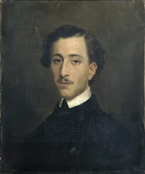 Retrato de Lucien-Anatole Prévost-Paradol 1829-1870.