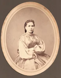Retrato de Maria Mikhaylovna Dostoevskaya 1844-1888