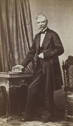 Retrato de Mikhail Naryshkin 1798-1863, década de 1860