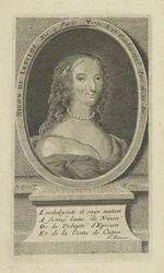Retrato de Ninon Lenclos 1620-1705, ca 1730.