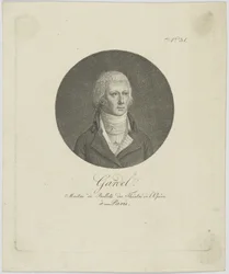 Retrato de Pierre-Gabriel Gardel 1758-1840, c. 1787