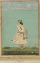 Retrato de Safdar Jang, início do século XVIII.