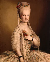 Retrato de Sarah Greigh 17521793, esposa do almirante Samuel Greigh, 1775