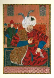 Retrato de Selim II 1524-1574, sultão do Império Otomano, entre 1570 e 1590