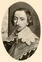 Retrato de Sir John Pennington, em armadura inglesa com colar Vandyke, c1610-1630, 1937.