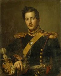 Retrato de Vasily Vasilyevich Zagryazhsky, década de 1840
