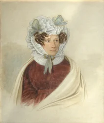 Retrato de Yelizaveta Markovna Poltoratskaya 1768-1838, 1820s