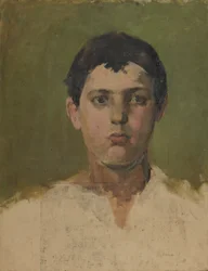 Retrato de jovem, .