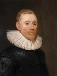 Retrato de um cavalheiro, 1600-1700.