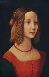 Retrato de uma menina, c1490, c1915