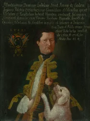 Retrato de um Ladislav Saint Iványi de Svätý Ján