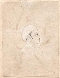 Retrato de um homem, final dos anos 1700.
