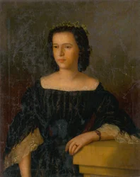 Retrato de uma mulher mais jovem