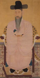 Retrato de um funcionário, início do século XIX.