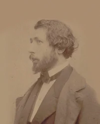 Retrato do pianista e compositor Charles Wehle 1825-1883, ca 1865.