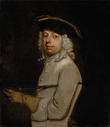 Retrato do Artista, 1733 ou depois.