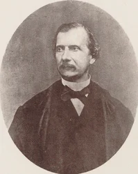 Retrato do Compositor Auguste Mermet 1810-1889.