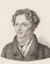 Retrato do Compositor Francesco Morlacchi 1784-1841.
