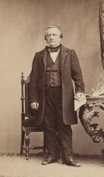 Retrato do compositor Franz Lachner 1803-1890, c. 1850