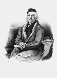 Retrato do Compositor Johann Christian Heinrich Rinck 1770-1846.