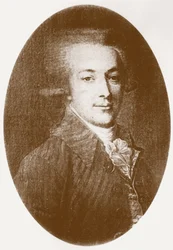 Retrato do Conde Mikhail Kondraty Ivanovich Dashkov 1736 1764