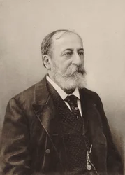 Retrato do compositor Camille Saint-Saëns 1835-1921, 1900.