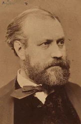 Retrato do compositor Charles Gounod 1818-1893, c. 1870.