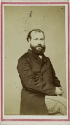 Retrato do compositor Charles Gounod 1818-1893, ca. 1865.