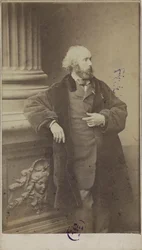 Retrato do compositor Félicien David 1810-1876, 1861.