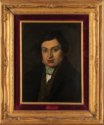 Retrato do compositor Gioachino Antonio Rossini 1792-1868.
