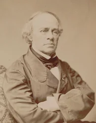 Retrato do compositor Jacques Fromental Halévy 1799-1862.