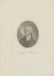 Retrato do compositor Joseph Haydn 1732-1809, de 1800.