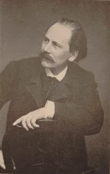 Retrato do compositor Jules Massenet 1842-1912.